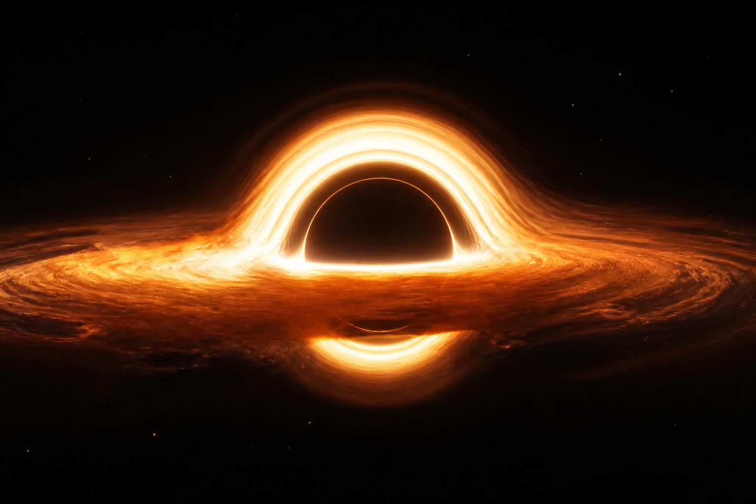 Supermassive black hole with a bright accretion disk